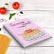 Кулинарный блокнот для записи рецептов "Панкейки с клубникой и кремом" на спирали - изображение 1