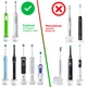 Насадки для зубной щетки ORAL-B - ProZone Classic-3D 4pcs (4 шт) PL - изображение 8