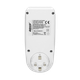 Энергометр (ватметр) с LCD дисплеем OR-WAT-435(GS) Белый ORNO - изображение 3