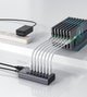 USB хаб Acasis HS-707MG USB 3.2 Gen 2 з блоком живлення 7 портів hub концентратор алюмінієвий - зображення 12