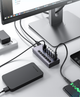 USB хаб Acasis HS-707MG USB 3.2 Gen 2 з блоком живлення 7 портів hub концентратор алюмінієвий - зображення 13