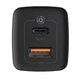 Блок питания Baseus GaN Quick Charger 65W (Type-С+USB) для MacBook/Asus/Lenovo/HP/Google/Huawei/Samsung - изображение 2