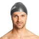 Шапочка для плавания Zoggs Silicone Cap (черный) (300771) - изображение 2