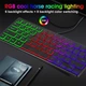 Ігрова клавіатура USB ZORNWEE MK-515 RGB підсвічування 64 клавіші - зображення 3