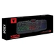 Проводная игровая клавиатура USB JEDEL K504 RGB c цветной подсветкой геймерская - изображение 8