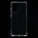 Силиконовый чехол KST Border для Samsung Galaxy S20 FE Прозрачный - изображение 2