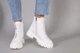 Женские демисезонные ботинки ShoesBand Белые натуральные кожаные на среднюю/широкую ногу внутри полушерсть 41 (26,5 см) (S55841з) - изображение 3