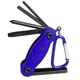 Мультитул West Biking YP0719243 Blue карманный набор инструментов для велосипеда (OPT-3311) - изображение 1