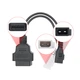 Переходник VAG 2x2 Audi Skoda VW на OBD2 16pin - изображение 3