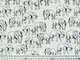 Ткань Шифон креш слоники, молочно-черный, пог. м. (ш37/2, 1611105B, д4 цв1) - изображение 4