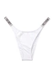 Купальник push-up со стразами Victoria's Secret Shine Strap 34D-L белый (70400133649QBF34D/L) - изображение 6