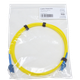 Патч-корд оптичний Corning LC/UPC-LC/UPC, 2.0мм, (OS2), Duplex, LSZH, 1м F040402G5Z20001M - зображення 1