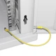 Серверна шафа IP 19" настінна 18U 600x600 розбірна, скло, сірий - зображення 5