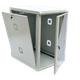 Шафа серверна настінна CMS 19", 18U, 907х600х800мм (В*Ш*Г), розбірна, сірий, UA-MGSWA188G - зображення 1