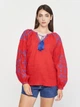 Вышиванка женская с узором NARODNYY BUTIK 1018.1 42 Красная (NB2000000236643) - изображение 1