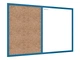 Дошка DUO Allboards (коркова+магнітна поверхня) 90 х 60 см кольорова рама - зображення 3