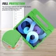 Чехол STR EVA с ручкой подставкой для Apple iPad Air 4 детский Green - изображение 2