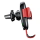 Автотримач Baseus Wireless Charger Gravity Car Mount з бездротовою зарядкою QI (WXYL-09) Red - зображення 3