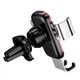 Автотримач Baseus Metal Age Gravity Car Mount Air Outlet Version (SUYL-D0S) Silver - зображення 3