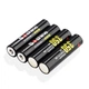 Аккумулятор 10440/AAA литий-ионный (Li-Ion) Soshine 10440-3.7-350 350mAh, 3A, 4.2/3.7/2.5V, Black - изображение 5