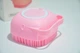 Силіконова щітка мочалка Silicone Massage Bath Brush Rose - изображение 4