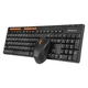Игровой комплект беспроводная клавиатура, мышь MeeTion MT-4100 Black (MT-4100) - изображение 1