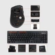 Игровой комплект беспроводная клавиатура, мышь MeeTion MT-4100 Black (MT-4100) - изображение 5