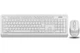 Комплект бездротовий A4tech Fstyler FG1010, White+Grey, клавіатура+миша - изображение 1