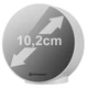 Годинник настільний Bresser MyTime Echo FXR White 8010071GYEWHI - изображение 4