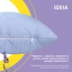 Набір Лаванда полуторна IDEIA ковдра 140х210 см + подушка 50х70 см, антиалергенна з лавандою, всесезонна - зображення 3