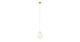 Светильник BERRY SU 1X42W E27 D200 GOLD/WHITE (5.1.1) 01-2266 - изображение 1