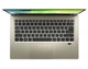 Ноутбук Acer Swift 1 SF114-34-P06V (NX.A7BEU.00Q); 14" FullHD (1920x1080) IPS LED матовий / Intel Pentium N6000 (1.1 - 3.3 ГГц) / RAM 8 ГБ / SSD 512 ГБ / Intel UHD Graphics / без ОП / Wi-Fi / BT / веб-камера / Без ОС / 1.3 кг / золото - зображення 4