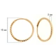Серьги-кольца Diamant С2762-15 (558085) - изображение 2