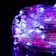 Світлодіодна новорічна гірлянда на батарейках Springos 9.9 м 100 LED CL0023 Pink/Blue - зображення 5