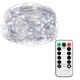 Светодиодная новогодняя гирлянда на батарейках Springos 4.9 м 50 LED Pilot CL0106 Cold White - изображение 1