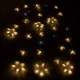 Светодиодная Гирлянда бахрома уличная наружная Springos 2 м 180 LED CL4004 новогодняя теплый белый - изображение 4