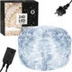 Світлодіодна Гірлянда дюралайт зовнішня вулична Springos Rope Lights 10 м 240 LED CL1201 новорічна холодний білий - зображення 2