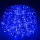 Светодиодная Гирлянда дюралайт уличная наружная Springos Rope Lights 20 м 480 LED CL1207 новогодняя синий - изображение 8