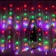 Светодиодная Гирлянда бахрома уличная наружная Springos 2 м 180 LED CL4005 новогодняя разноцветный - изображение 10