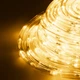 Уличная новогодняя гирлянда дюралайт Springos Rope Lights 10 м 240 LED CL1200 Warm White - изображение 5
