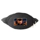 Сумка Бананка Монстры на каникулах 009 на пояс Cappuccino (MRE 009-black) черный - изображение 1