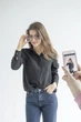 Солнцезащитные женские очки 0378-6 4005151 - изображение 5