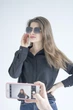 Солнцезащитные женские очки 0360-1 4005937 - изображение 3