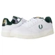 Сникеры Fred Perry B300 Embossed Leather White/Ivory, 45 (11658313) - изображение 1
