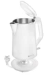 Электрочайник Gorenje K15DWW/ 1.5 л / 2200 Вт./двойные стенки из нержав./автоотключение/белый (K15DWW) - изображение 3