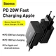 Сетевое зарядное устройство Baseus 20W Speed Mini Быстрая зарядка Quick Charger 3.0 Power Delivery 3.0 1Type-C 3A Black (CCFS-SN01) - изображение 12
