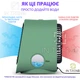Мини кондиционер Air Cooler M201 Зелёный портативный USB охладитель с подсветкой - изображение 6