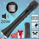 Мікрофон Караоке 20 Вт Magic Karaoke L-699 BLACK Вокальний Бездротовий з подвійною Мембраною низьких частот Bluetooth 4.0 Колонка 2в1 Модулятор голосу - зображення 1