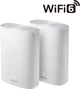 Маршрутизатор Asus ZenWiFi AX Hybrid XP4 2PK White MESH система WiFi6 AX1800 + AV300 / 1 Гбіт/с - зображення 2