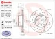 Тормозной диск Brembo (09B3372X) - изображение 1